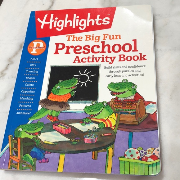 Highlights Other Highlights Preschool Activity Book Poshmark